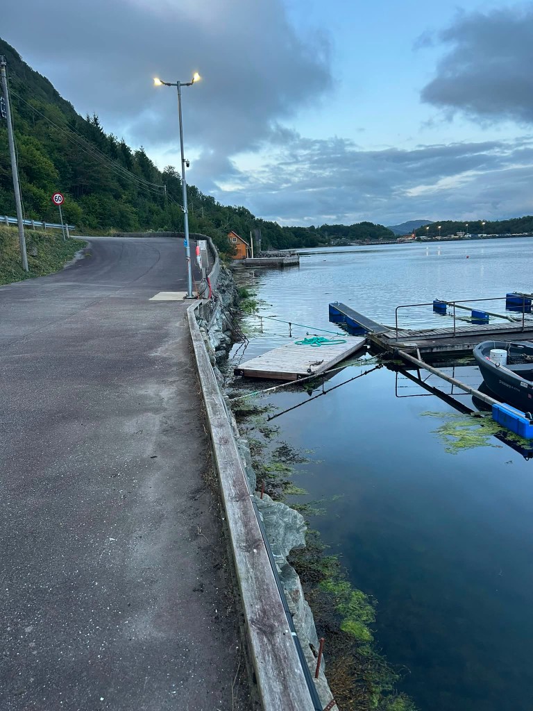 Landgangen på brygge nord er fjerna
